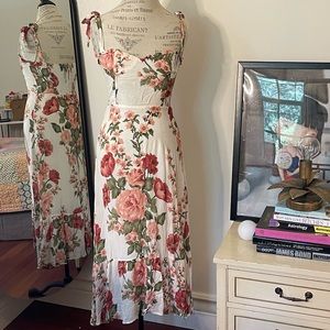 Reformation Floral Nikita Dress